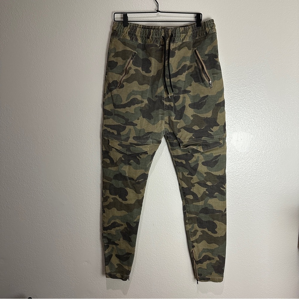 I Love Ugly Camo Pants Joggers Size XL